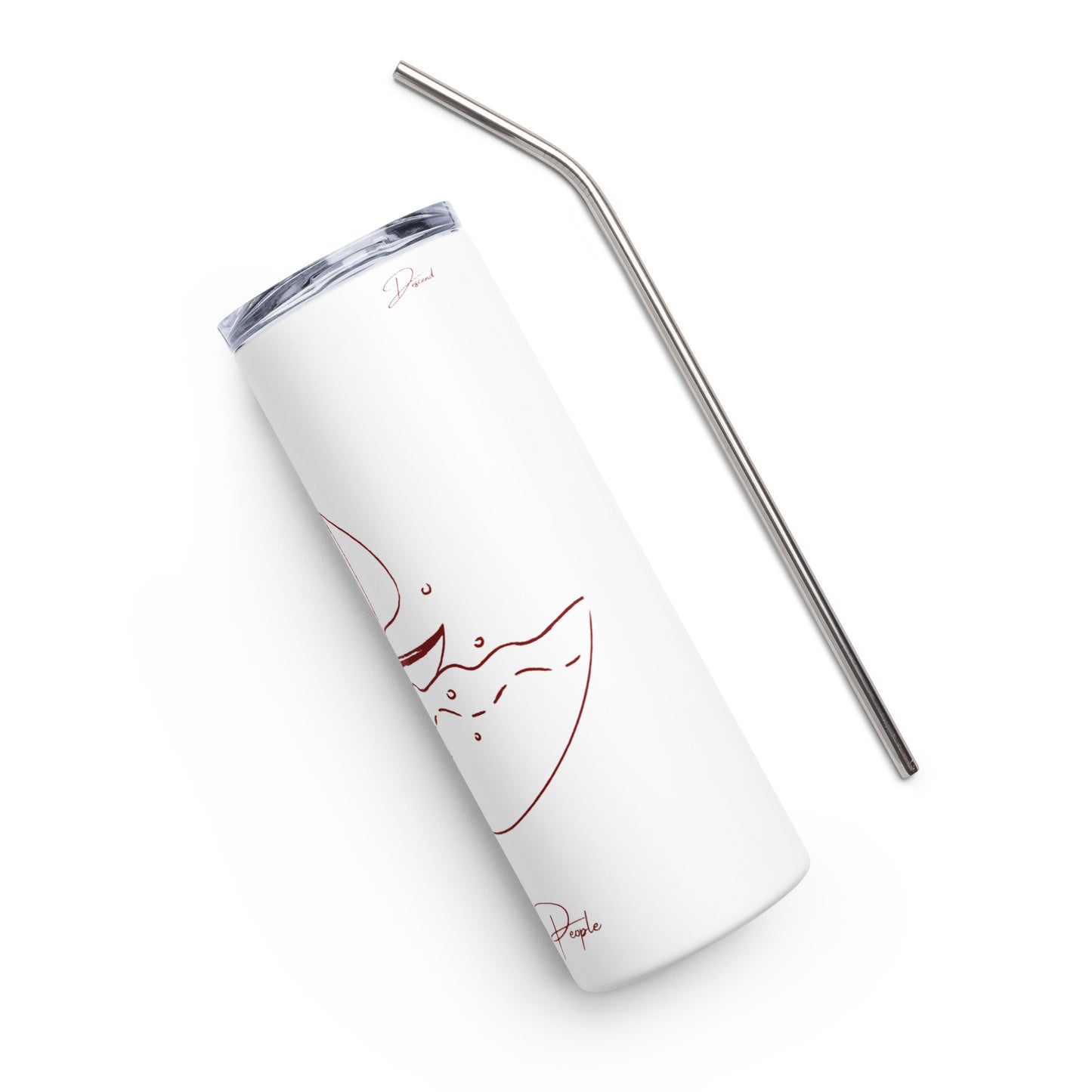 Stainless Steel Tumbler: Sunsets > People "Sail Away"