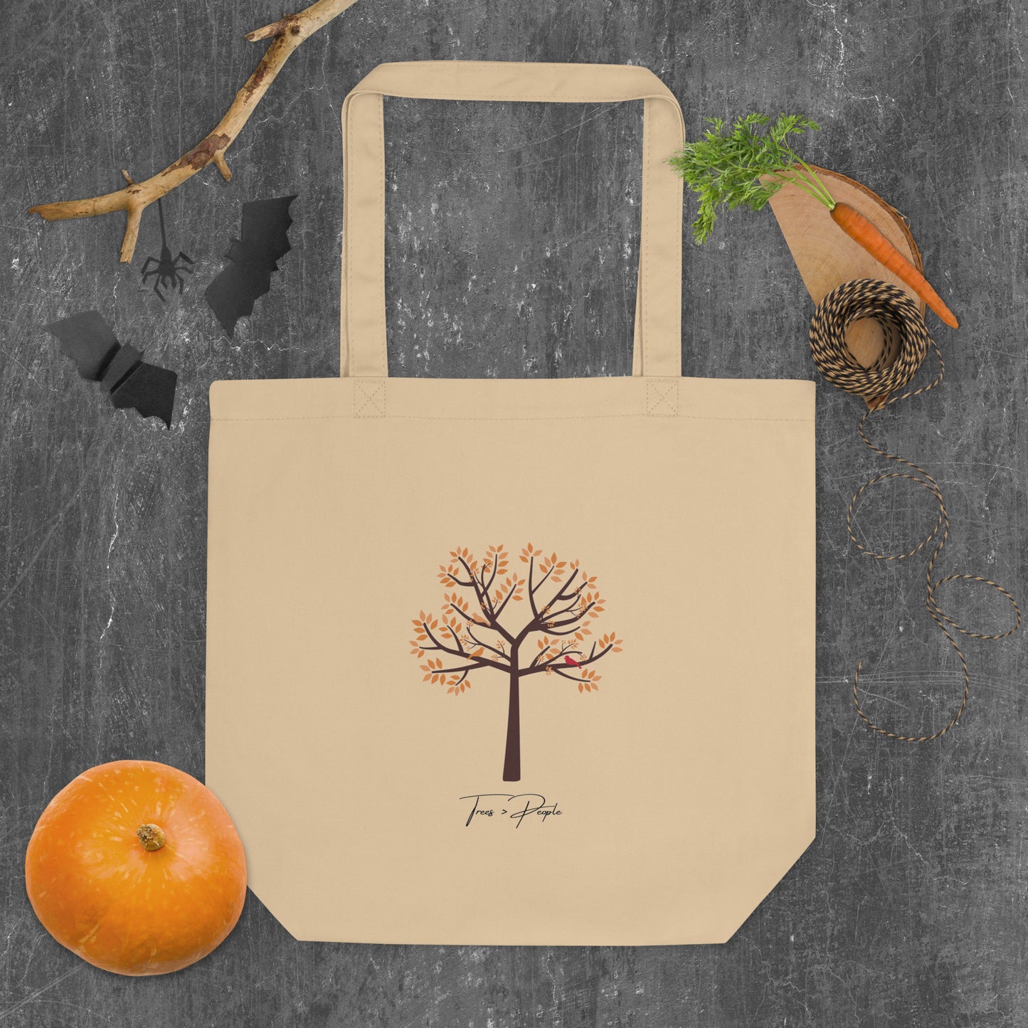 Eco Tote Bag: Trees > People "LIMITED EDITION - FALL"