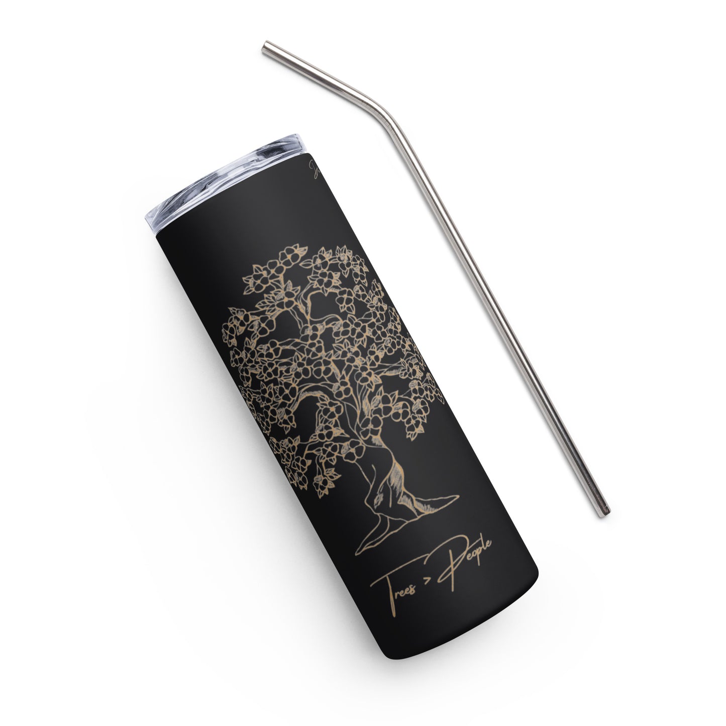 Stainless Steel Tumbler: Trees > People "Classic"