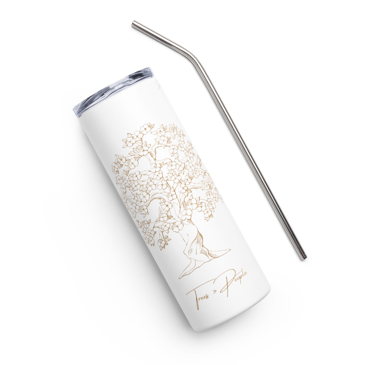 Stainless Steel Tumbler: Trees > People "Classic"