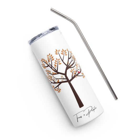 Stainless Steel Tumbler: Trees > People "LIMITED EDITION - FALL"