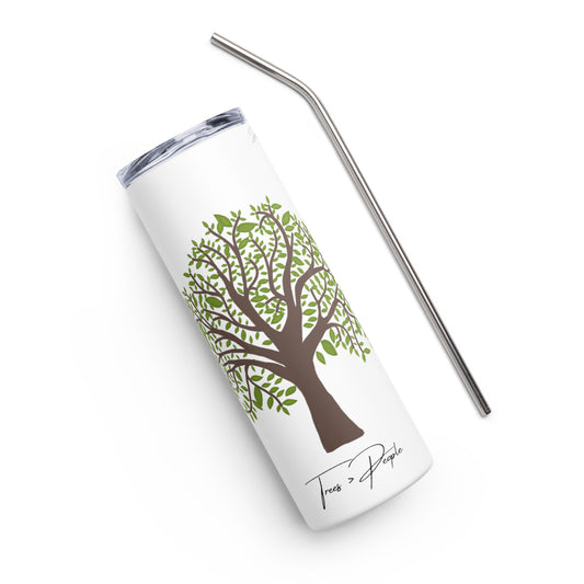 Stainless Steel Tumbler: Trees > People