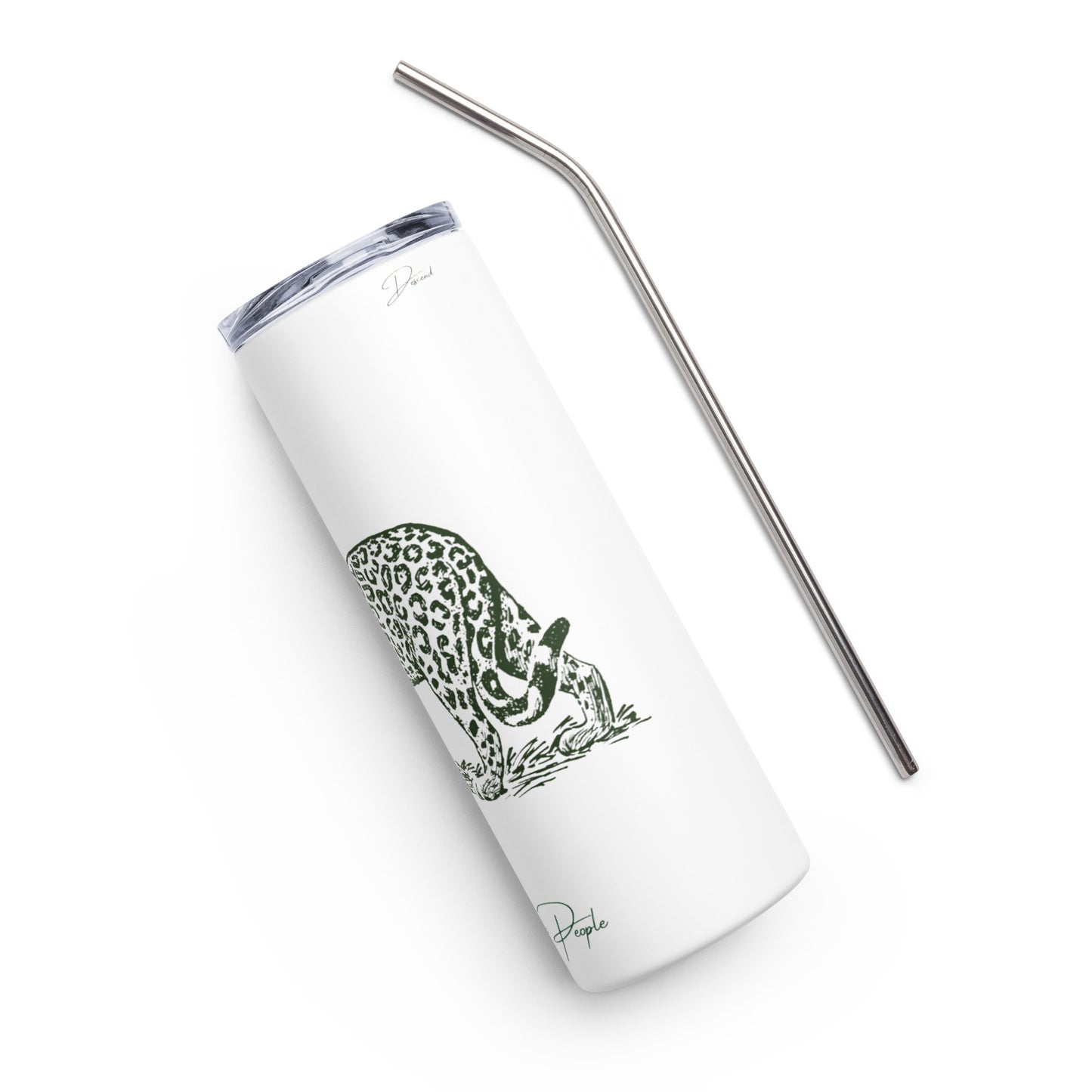 Stainless Steel Tumbler: Leopards > People