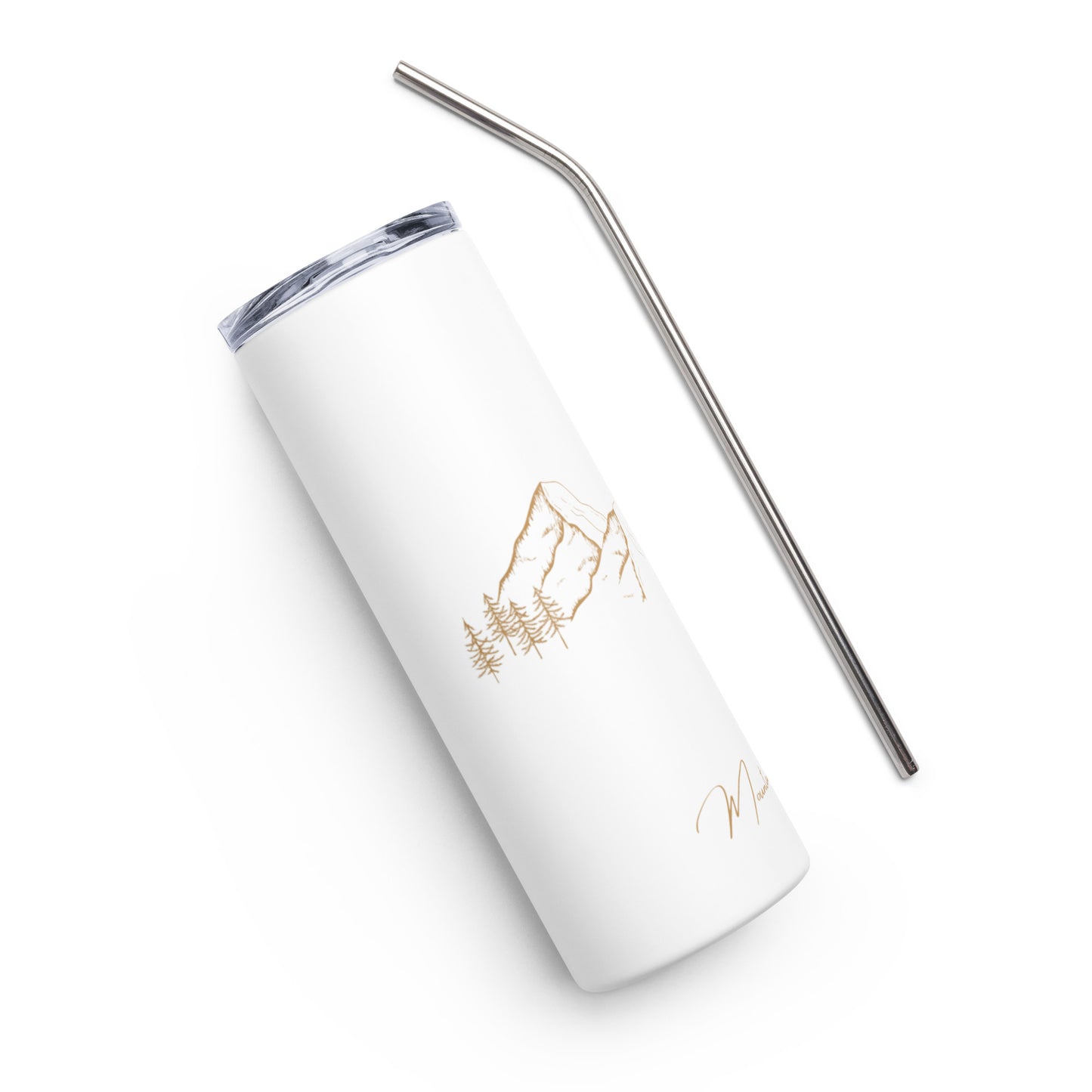 Stainless Steel Tumbler: Mountains > People "Classic"