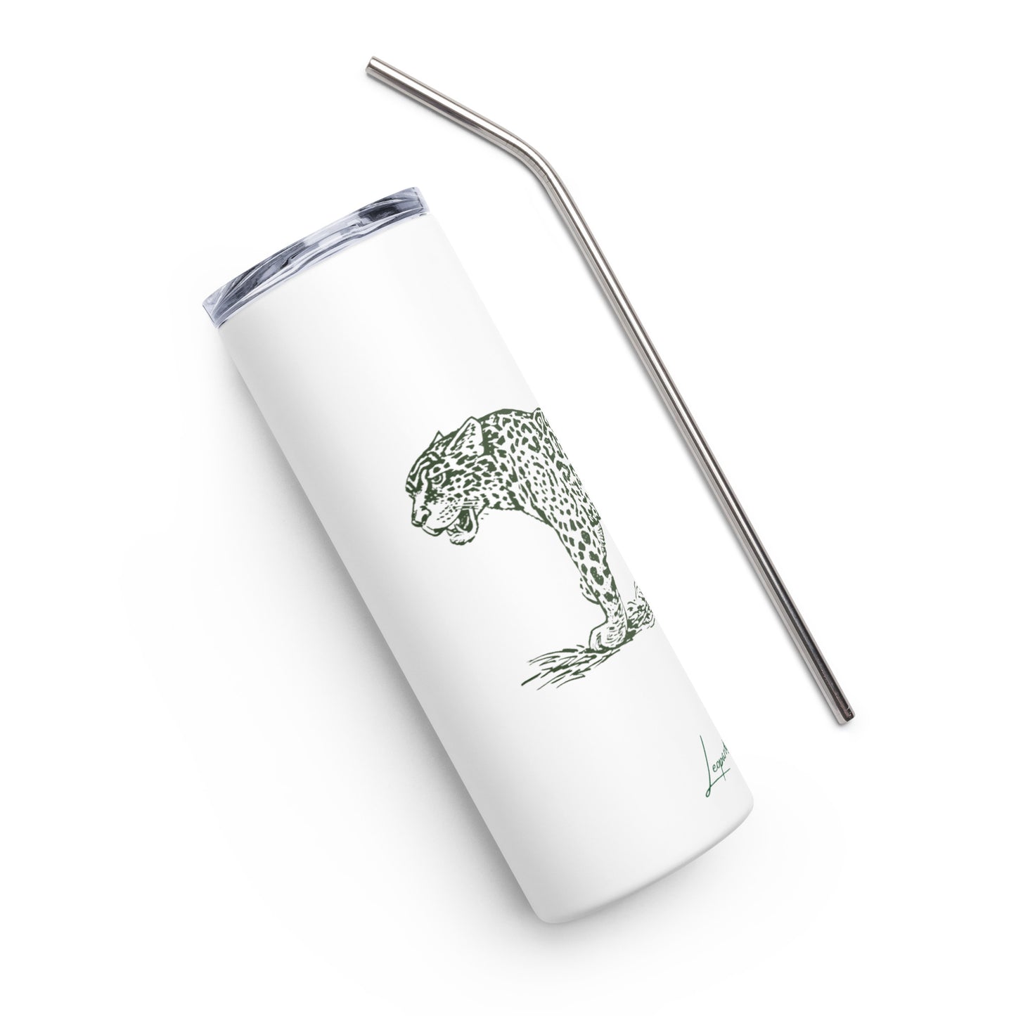 Stainless Steel Tumbler: Leopards > People