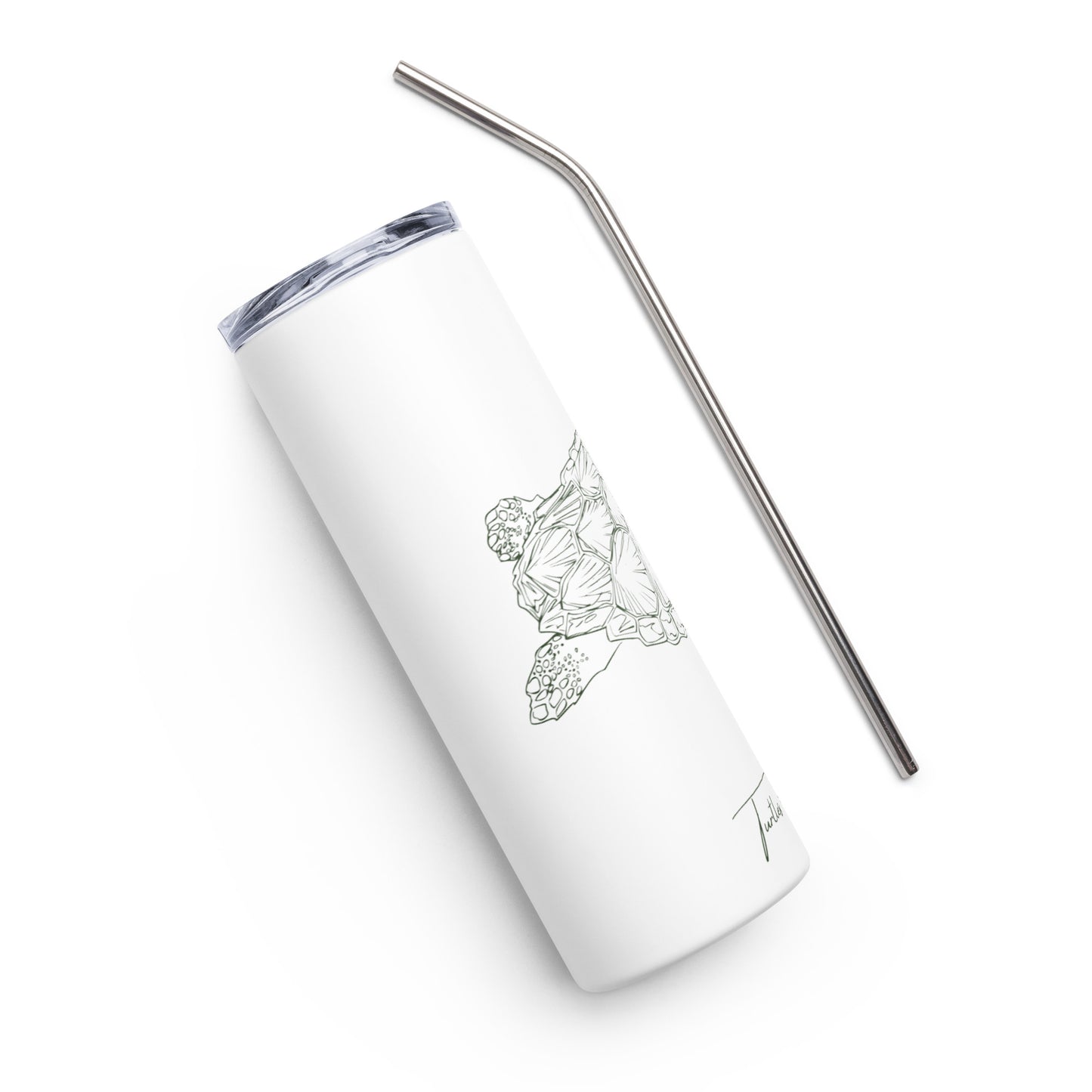 Stainless Steel Tumbler: Turtles > People