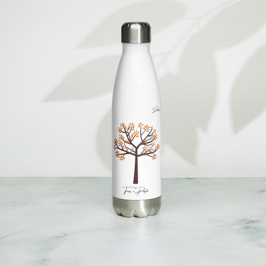 Stainless Steel Water Bottle: Trees > People "LIMITED EDITION - FALL"