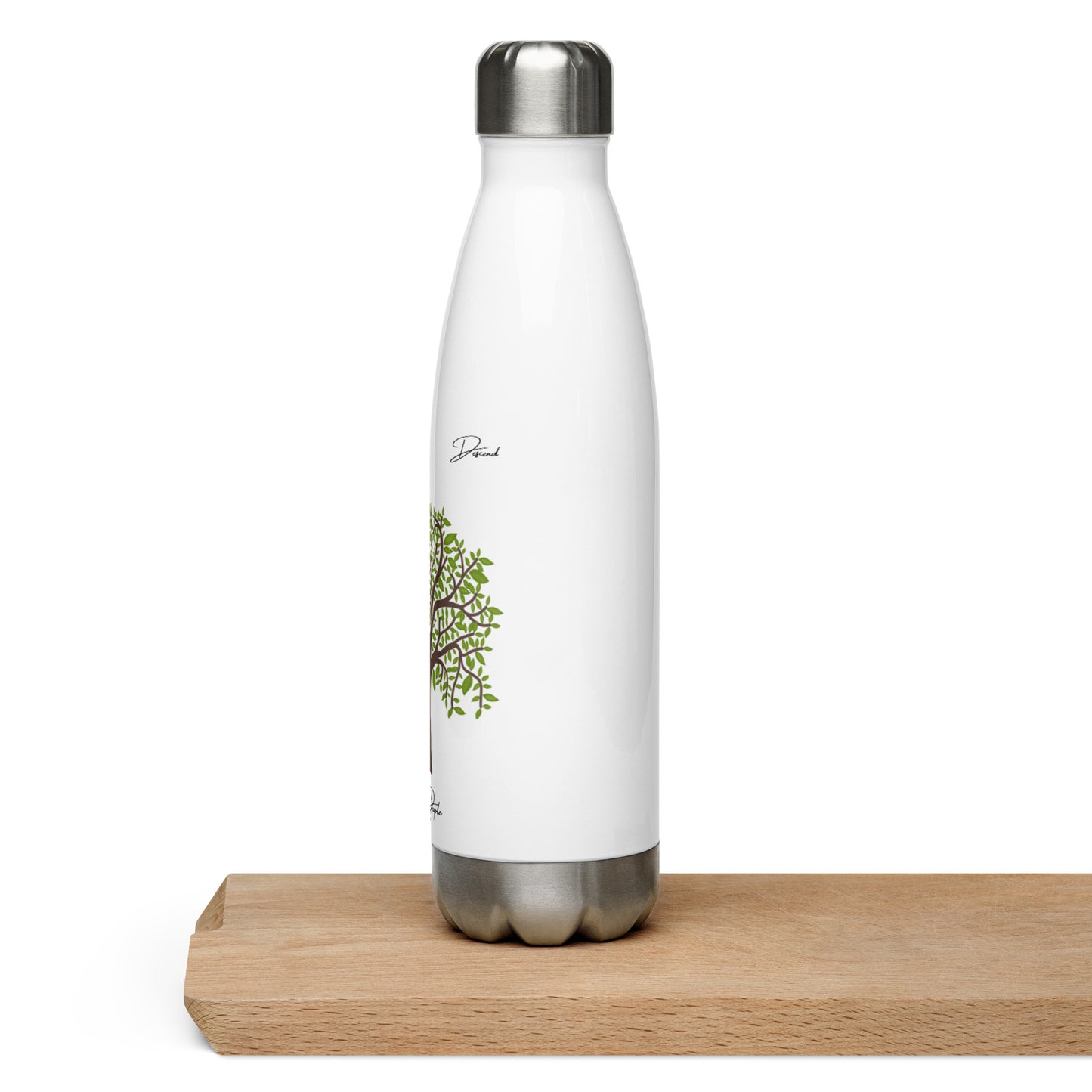 Stainless Steel Water Bottle: Trees > People